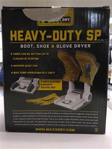 Maxxdry heavy duty forced air shoe on sale & glove dryer